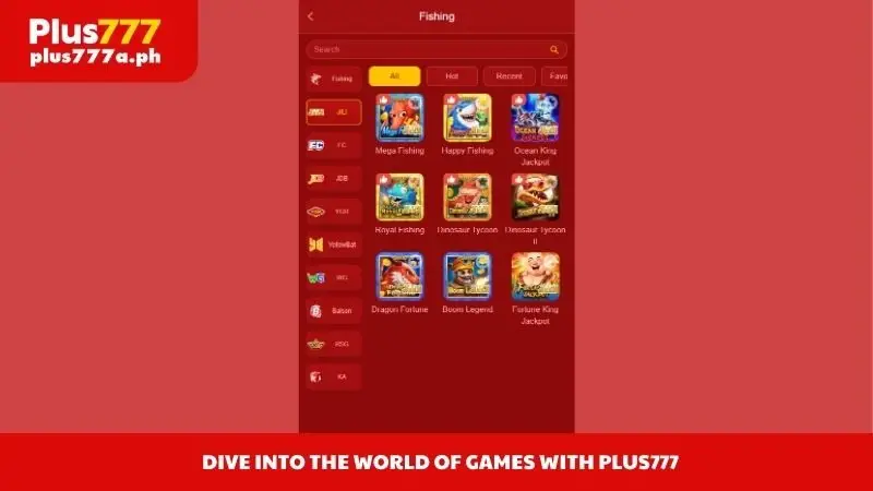 Dive into the world of games with Plus777