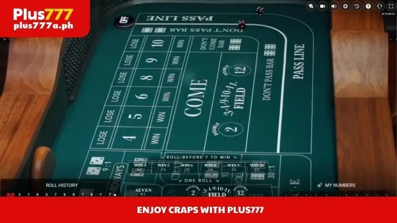 Enjoy Craps with Plus777