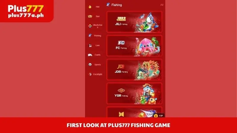 First look at Plus777 Fishing Game