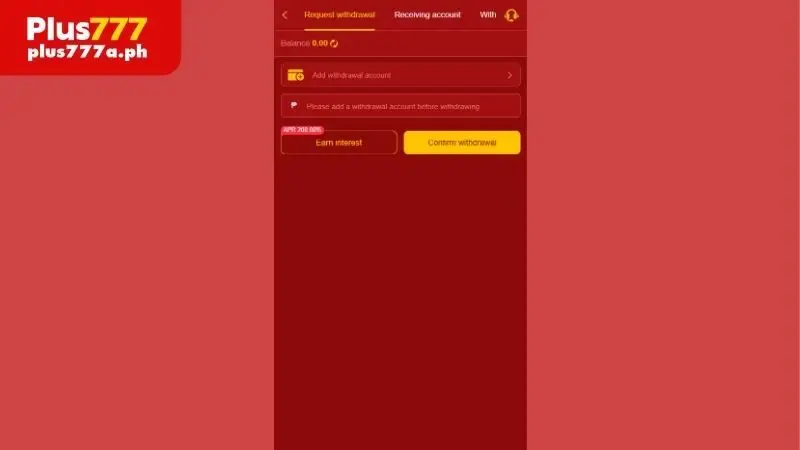 How to withdraw money from Plus777 account