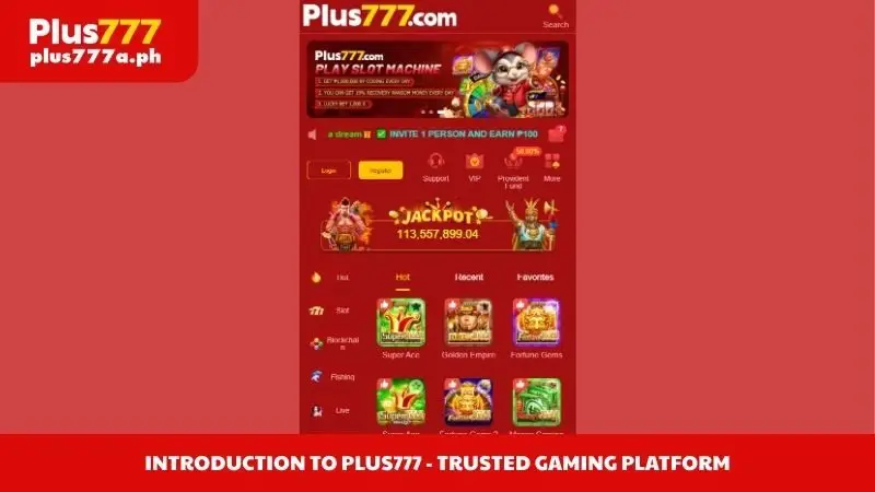 Introduction to Plus777 - Trusted gaming platform
