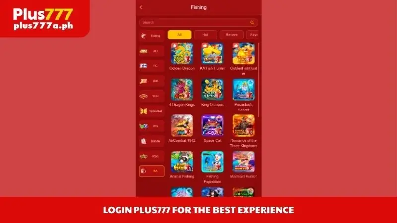 Login Plus777 for the best experience