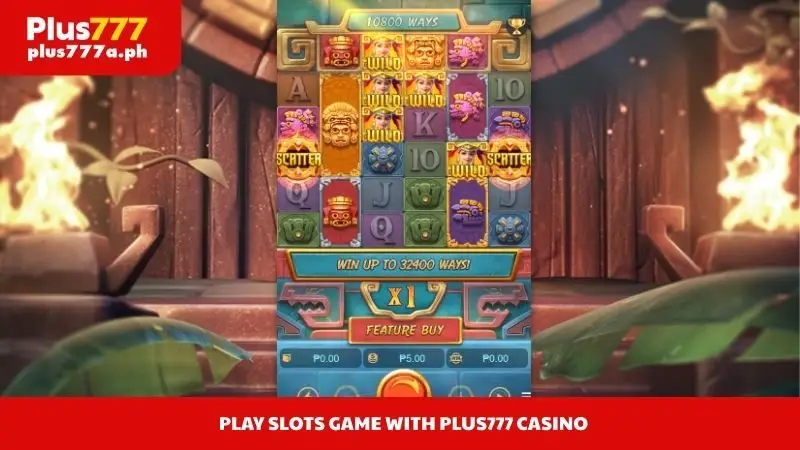 Play slots game with Plus777 Casino