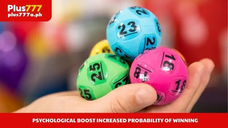 Psychological boost increased probability of winning