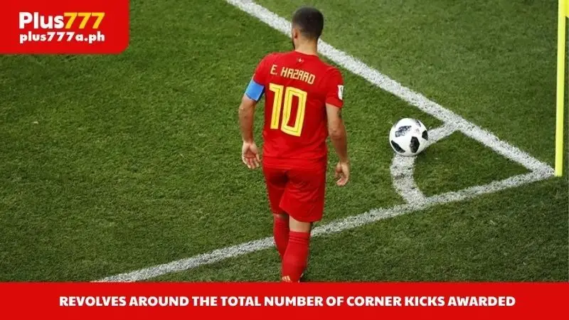 Revolves around the total number of corner kicks awarded.